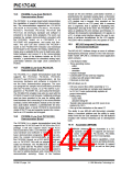 浏览型号PIC17LC42-16I/JW的Datasheet PDF文件第144页