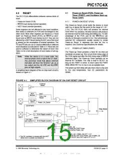 浏览型号PIC17LC42-16I/JW的Datasheet PDF文件第15页