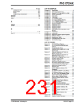 浏览型号PIC17LC42-16I/JW的Datasheet PDF文件第231页