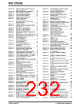 浏览型号PIC17LC42-16I/JW的Datasheet PDF文件第232页