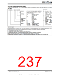 浏览型号PIC17LC42-16I/JW的Datasheet PDF文件第237页