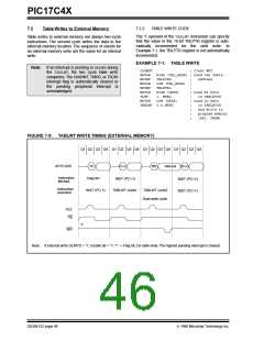浏览型号PIC17LC42-16I/JW的Datasheet PDF文件第46页