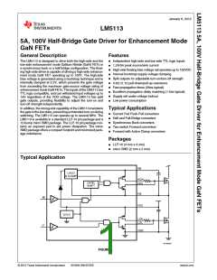 浏览型号LM5113的Datasheet PDF文件第1页