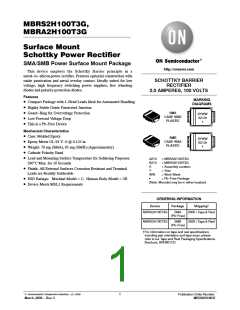 浏览型号MBRA2H100T3G的Datasheet PDF文件第1页