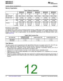 浏览型号MSP430G2513IN20的Datasheet PDF文件第12页