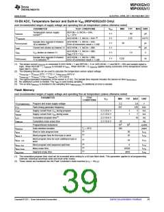 浏览型号MSP430G2513IN20的Datasheet PDF文件第39页