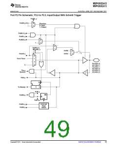 浏览型号MSP430G2513IN20的Datasheet PDF文件第49页