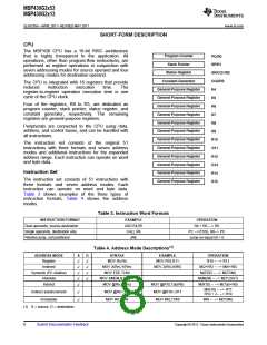 浏览型号MSP430G2313IRHB32T的Datasheet PDF文件第8页