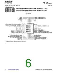 浏览型号MSP430FR5732IRGER的Datasheet PDF文件第6页