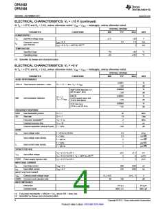 浏览型号OPA1662的Datasheet PDF文件第4页