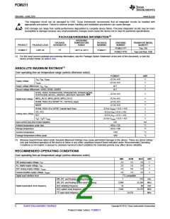 浏览型号PCM9211的Datasheet PDF文件第2页