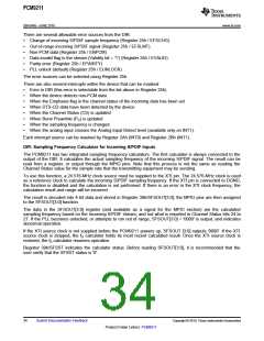 浏览型号PCM9211的Datasheet PDF文件第34页