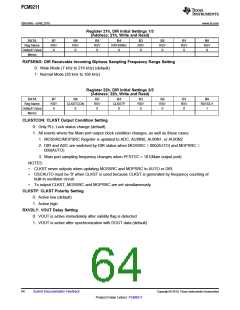 浏览型号PCM9211的Datasheet PDF文件第64页