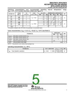 浏览型号SN74LV367ADGVRG4的Datasheet PDF文件第5页