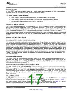 浏览型号TAS5727的Datasheet PDF文件第17页