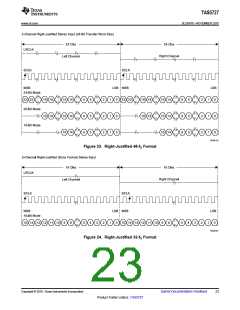 浏览型号TAS5727的Datasheet PDF文件第23页