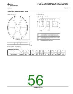浏览型号TAS5727的Datasheet PDF文件第56页