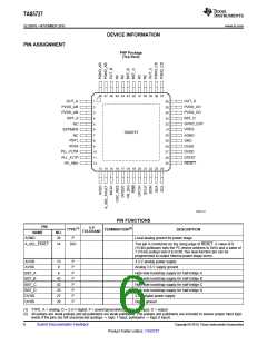 浏览型号TAS5727的Datasheet PDF文件第6页