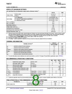 浏览型号TAS5727的Datasheet PDF文件第8页