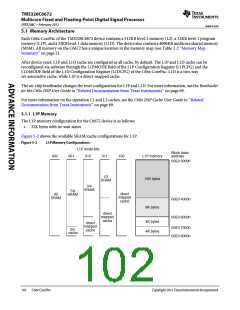 浏览型号TMS320C6672ACYP25的Datasheet PDF文件第102页