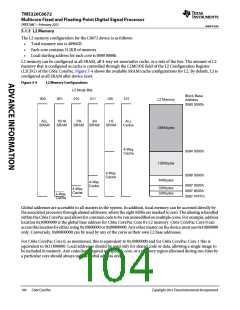 浏览型号TMS320C6672ACYP25的Datasheet PDF文件第104页