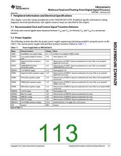 浏览型号TMS320C6672ACYP25的Datasheet PDF文件第113页