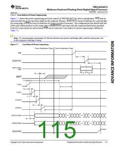 浏览型号TMS320C6672ACYP25的Datasheet PDF文件第115页