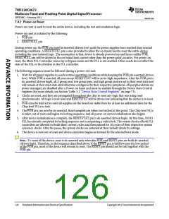 浏览型号TMS320C6672ACYP25的Datasheet PDF文件第126页