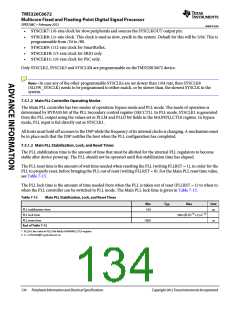 浏览型号TMS320C6672ACYP25的Datasheet PDF文件第134页