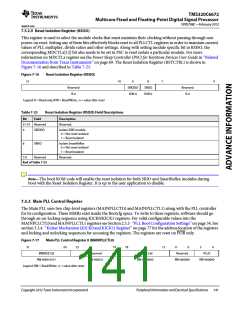 浏览型号TMS320C6672ACYP25的Datasheet PDF文件第141页