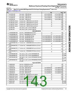 浏览型号TMS320C6672ACYP25的Datasheet PDF文件第143页