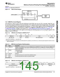 浏览型号TMS320C6672ACYP25的Datasheet PDF文件第145页