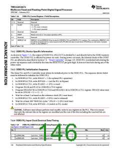 浏览型号TMS320C6672ACYP25的Datasheet PDF文件第146页