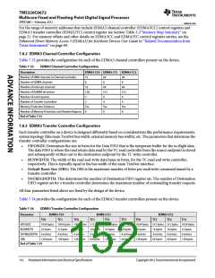 浏览型号TMS320C6672ACYP25的Datasheet PDF文件第152页