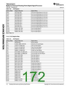 浏览型号TMS320C6672ACYP25的Datasheet PDF文件第172页