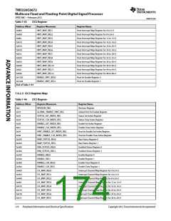 浏览型号TMS320C6672ACYP25的Datasheet PDF文件第174页