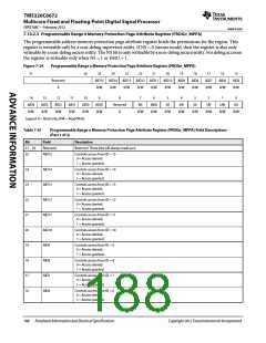浏览型号TMS320C6672ACYP25的Datasheet PDF文件第188页