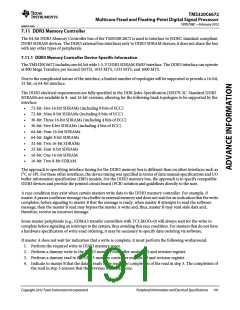 浏览型号TMS320C6672ACYP25的Datasheet PDF文件第191页