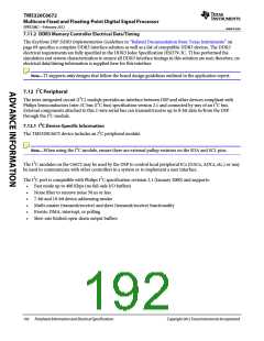 浏览型号TMS320C6672ACYP25的Datasheet PDF文件第192页