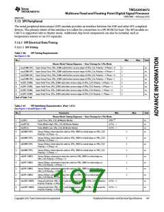 浏览型号TMS320C6672ACYP25的Datasheet PDF文件第197页