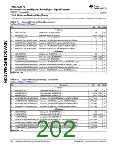 浏览型号TMS320C6672ACYP25的Datasheet PDF文件第202页