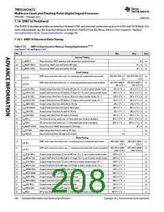 浏览型号TMS320C6672ACYP25的Datasheet PDF文件第208页