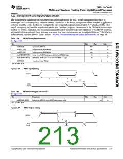 浏览型号TMS320C6672ACYP25的Datasheet PDF文件第213页