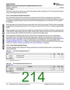浏览型号TMS320C6672ACYP25的Datasheet PDF文件第214页