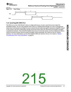 浏览型号TMS320C6672ACYP25的Datasheet PDF文件第215页