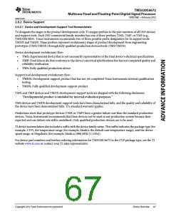 浏览型号TMS320C6672ACYP25的Datasheet PDF文件第67页
