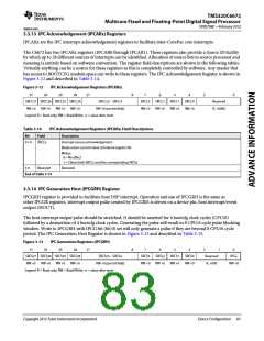 浏览型号TMS320C6672ACYP25的Datasheet PDF文件第83页