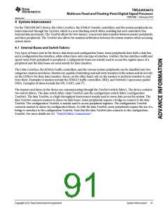 浏览型号TMS320C6672ACYP25的Datasheet PDF文件第91页