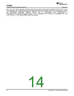 浏览型号UCD9090的Datasheet PDF文件第14页