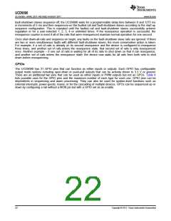 浏览型号UCD9090的Datasheet PDF文件第22页
